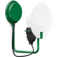 Stilnovo Wandlampe , Bugia, dimbare, Groen, Woonkamer, Metaal, Designer