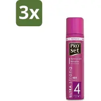 Proset - Haarspray - Ultra Sterk - 48 uur Werking - 250 ml - Bulkverpakking - 3 stuks