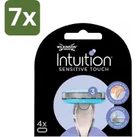 Wilkinson - Navulmesjes Intuition Sensitive Touch - Met Aloe Vera - 3 scheermesjes - Bulkverpakking - 7 stuks