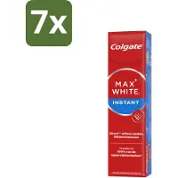 Colgate Tandpasta Max White Optic 75 ml - Bulkverpakking - 7 stuks