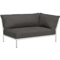 Houe LEVEL 2 Hoekbank Kussen rechts Aluminium frame