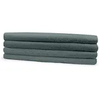 Eleganzzz Gastendoekjes - Set van 4 - Gastendoekje 30x50cm - 420 gr/m2 - 100% Katoen - olive green