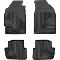 Frogum No.77 - Automatten set - Geschikt voor Chevrolet Spark III 2009-2012 - TPE Rubber - 4-delig - Zwart