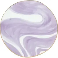 Urban Nature Culture Good Morning bord 17 cm wit Valuri violet