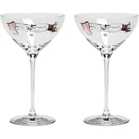 Kosta Boda You and me together champagnecoupes 32 cl 2-pack Clear / Multi