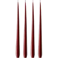 Ester & Erik kaars 4-pack gelakt Deep wine 44/2, 42 cm