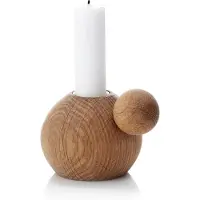 Applicata RoundNround kandelaar Geolied eikenhout
