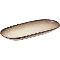 Aida Søholm Sonja bord ovaal 12,3x25,5 cm Brown