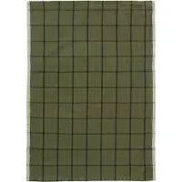 Ferm Living Hale keukendoek 50x70 cm Green-black