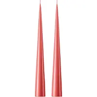 Ester & Erik kegelkaars 37 cm 2-pack gelakt Coral reef 26