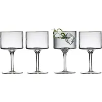 Lyngby Glas Gin & Tonic Glas Glas Palermo Gold 320 ml (4-delig)