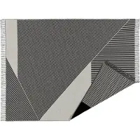 NJRD Stripes katoenen plaid zwart