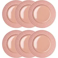 NJRD Lines klein bord Ø 21 cm 6-pack roze