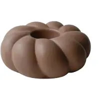 DBKD Twine waxinelichtjeshouder Ø14 cm Nougat