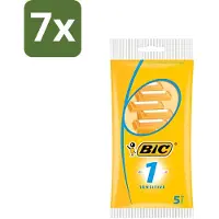 BIC - Scheermesjes - Sensitive - Enkel Mesje - Wegwerpmesjes - 5 Scheermesjes - Bulkverpakking - 7 stuks