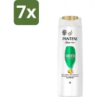 Pantene - Shampoo - Smooth & Silky - Voor Glad en Zijdezacht Haar - 400 ml - Bulkverpakking - 7 stuks