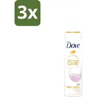 Dove - Deodorant - Spray Clean Touch - Zachte geur en verzorging - 150 ml - Bulkverpakking - 3 stuks