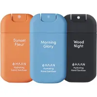 HAAN 3-Pack Mix Handspray Handverzorging Navulbaar 3x 30ml Sunset Fleur, Morning Glory & Wood Night