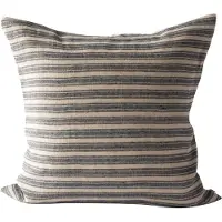 Tell Me More Carla kussenhoes 50x50 cm Denim Stripe