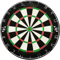 DNA Dartbord - Dartborden - Dartbord Ring - Zwart - ‎46cm x 46cm x 5cm