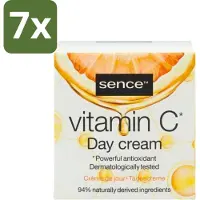 Sence - Vitamine C - Dagcrème - Stralende Huid - 50 ml - Bulkverpakking - 7 stuks
