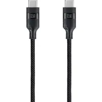 BlueBuilt Usb C naar Usb C Kabel 1,5m Nylon Zwart