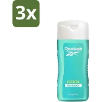 Reebok - Cool Your Body - Douchegel - 400 ml - Bulkverpakking - 3 stuks