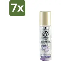 GLISS -Kur - Anti-Klit Spray - Winter Repair - Makkelijke Kambaarheid - 200 ml - Bulkverpakking - 7 stuks