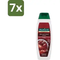 Palmolive 7 x Naturals - Shampoo - Brilliant Color - Voor Gekleurd Haar - 350 ml - Gekleurd Haar - Haar Verzorging - Haar Kleur Behouden - Haar Glans - Haar Bescherming