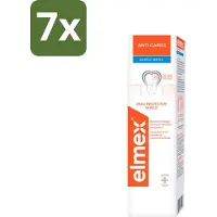 Elmex Tandpasta Anti-Cariës Gentle White 75 ml - Bulkverpakking - 7 stuks