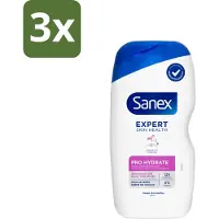 Sanex Douchegel Expert Skin Health Pro Hydrate 400 ml - Bulkverpakking - 3 stuks