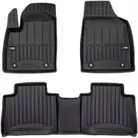 Frogum Geschikt voor MG HS I 2018-2024 - Automatten Set - 3D Korytka - TPE Rubber - 6 cm Hoge Rand - Geurloos - Niet voor 2e Gen