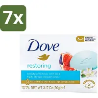 Dove - Zeep - Restoring - Blauwe vijg & Sinaasappelbloesem - Hydraterend en verfrissend - 90 g - Bulkverpakking - 7 stuks