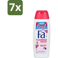 Fa - Douchegel - Winter Flamingo On Ice - Verfrissend & Koel - Hydraterend - 250 ml - Bulkverpakking - 7 stuks