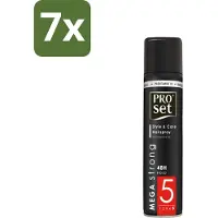 Proset - Haarspray - Mega Strong - 48 uur Werking - 300 ml - Bulkverpakking - 7 stuks