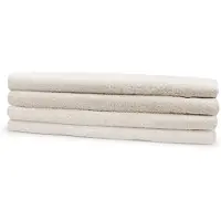 Eleganzzz Gastendoekjes - Set van 4 - Gastendoekje 30x50cm - 420 gr/m2 - 100% Katoen - ivory