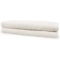 Eleganzzz Handdoeken Set - Set van 2 - Badhanddoeken 70x140cm - Badlakens - Handdoek - 420 gr/m2 - 100% Katoen - ivory