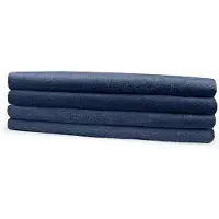 Eleganzzz Gastendoekjes - Set van 4 - Gastendoekje 30x50cm - 420 gr/m2 - 100% Katoen - ocean blue