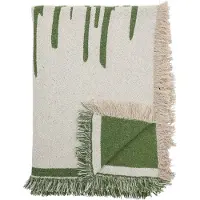 Bloomingville Haxby plaid 130x160 cm Green