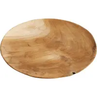 Muubs teak bord 37 cm Natuur