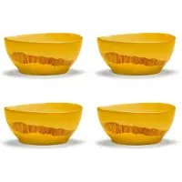 Serax - Ottolenghi Feast - Kom S - Geel/Rood - 16 Ø - 4 stuks