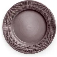 Mateus Stripes bord Ø28 cm Plum