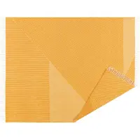 NJRD Stripes wollen plaid 130x185 cm Geel