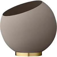AYTM Globe bloempot Ø37 cm Taupe
