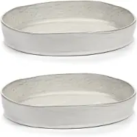 Serax La Mère diep bord S Ø20 cm 2-pack Off white