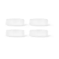 Ferm Living Kom Ripple Frosted 12 cm (Set van 4)