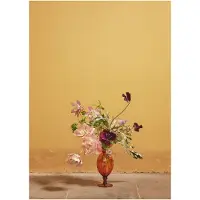 Paper Collective Blomst 02 Ochra poster 50x70 cm