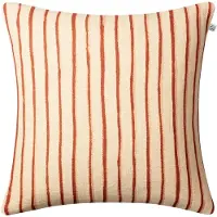 Chhatwal & Jonsson Jaipur Stripe kussenhoes 50x50 cm Beige-orange-rose