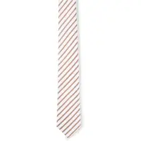 JOOP! Stropdas camel / wit