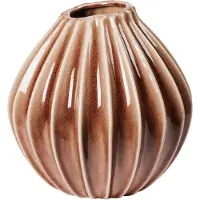 Broste Copenhagen Wide vaas L 30 cm Fawn
